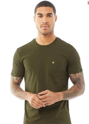 Футболка lyle & scott tonal pocket t-shirt