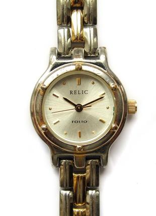 Relic zr33117 by fossil годинник із сша механізм japan seiko-epson