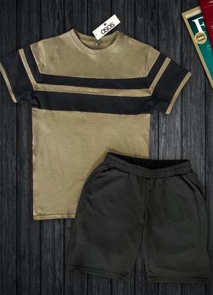 Чоловічий комплект шорти + футболка ☀️