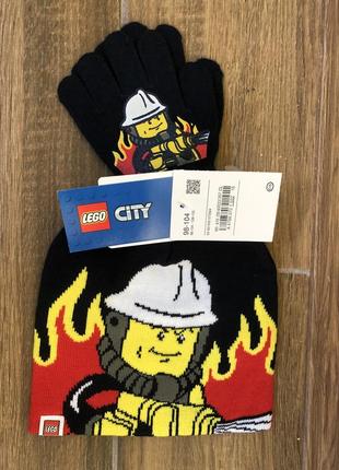 Набір шапка і рукавички