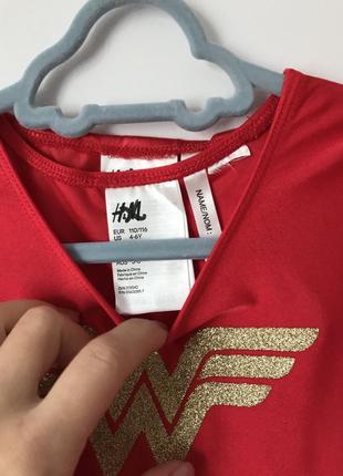 Карнавальний костюм чудо жінки h&m2 фото