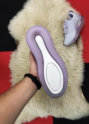 Кросівки nike air max 720 violet white🍒жіночі світлі бігові.4 фото