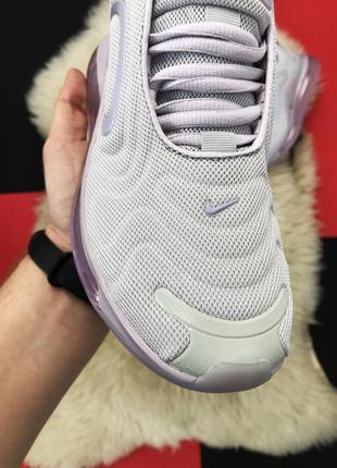 Кросівки nike air max 720 violet white🍒жіночі світлі бігові.6 фото