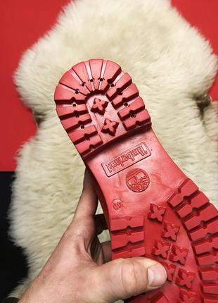 Ботинки женские зимние красные 😍timberland red fury premium. ботинки женские зимние тимберленд, ботинки червоні9 фото
