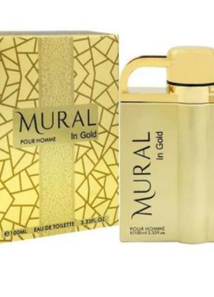 Mural in gold 100 мл туалетна вода чоловіча mural de ruitz мурал ін голд