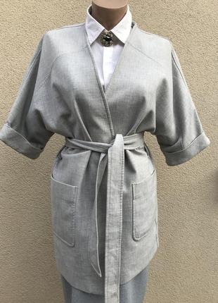 Жакет,піджак,кардиган реглан під пояс,легке пальто,куртка,великий розмір