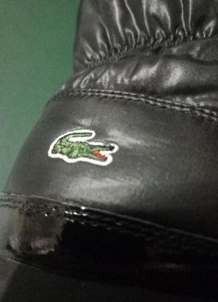 Сапоги женские зимние осенние дутики lacoste archana ps 2 оригинал бренд.