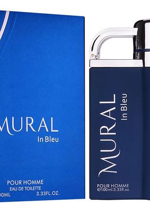 Mural in bleu 100мл. туалетна вода чоловіча mural de ruitz мурал ін блу