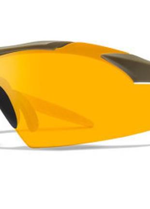 Окуляри wiley x vapor 2.5 grey/clear/light rust tan frame