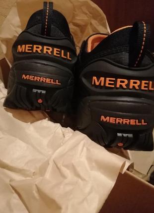 Оригинал кроссовки merrell ice cap moc ii j61391 черно-оранжевые3 фото