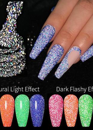 Светоотражающий топ lily'cute - финишное покрытие для ногтей