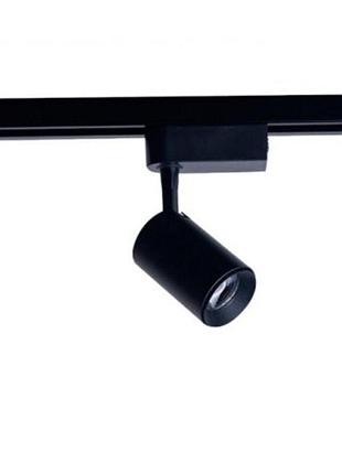 Світильник трековий nowodvorski iris led black 7w, 4000k cn