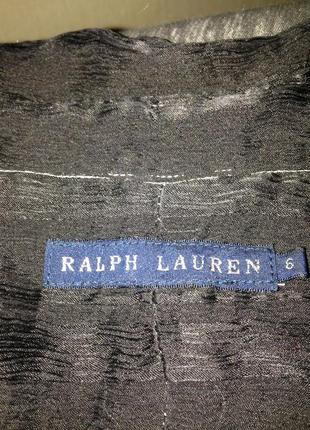 Черная шифоновая невесомая блуза ralph lauren оригинал т 6.7 фото