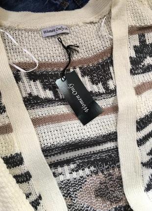 Кардиган women only 3