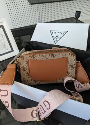 Жіноча сумка guess кросс-боді міні лого9 фото