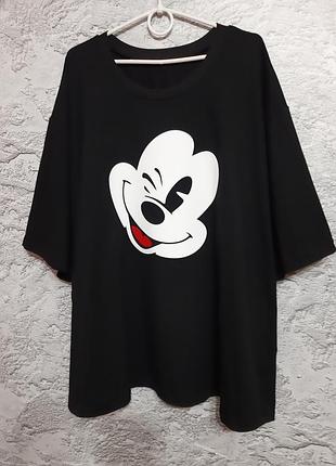 ❤❤стильная трендовая футболка больших размеров 50...72