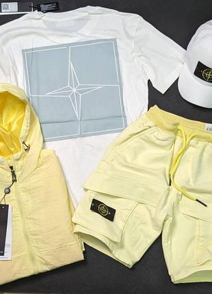 Летный спортивный костюм комплект stone island летний комплект stone island