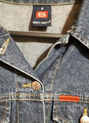 Куртка,пиджак джинсовый  set set германия2 фото