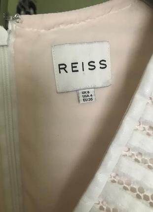 Платье белоснежное силуэтное reiss2 фото