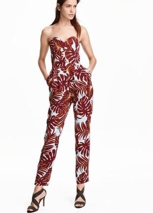 Брючный ромпер комбинезон с карманами h&m