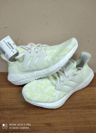 Оригинальный 100% кроссовки adidas ultraboost 22 shoes green gx6302 066-453-79-241 фото