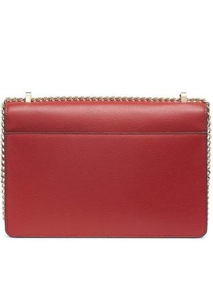 Сумка шкіряна dkny elissa flap shoulder bag leather r1338281 оригінал3 фото