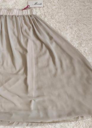 Стильная изысканная юбка юбка mivite, италия, р.s/m3 фото
