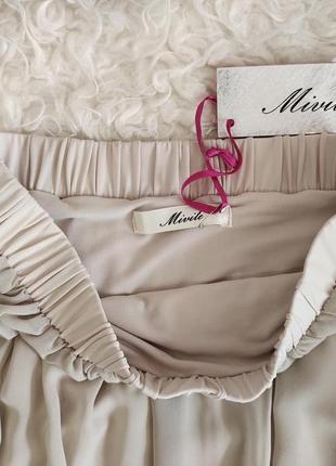 Стильная изысканная юбка юбка mivite, италия, р.s/m4 фото
