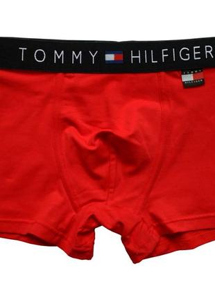 Чоловічі труси боксери  tommy hilfiger бірка червоні