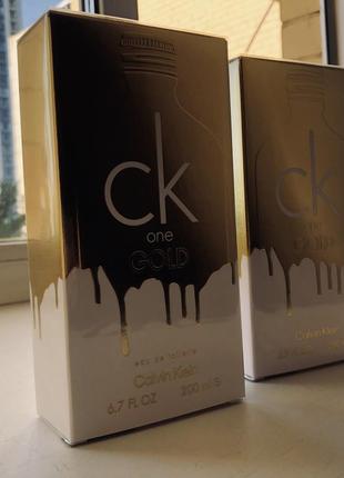 Calvin klein ck one gold 200мл