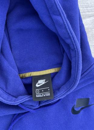 Nike кофта оригинал синяя балахон женский l2 фото