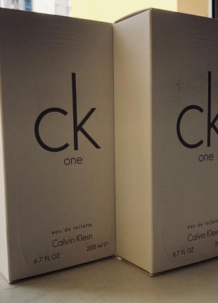 Calvin klein ck one 200 мл