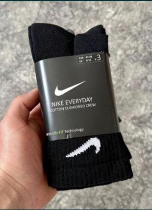 Nike sport casual носки оригинальние черние dri-fit2 фото