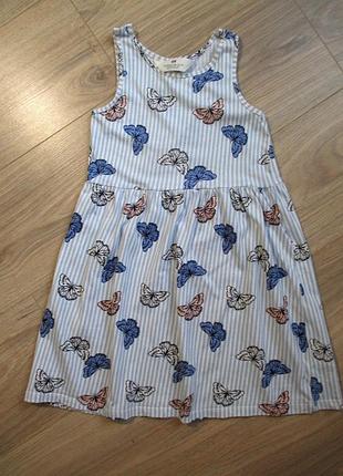 Сарафан трикотажный нм на 5-6лет рост 116