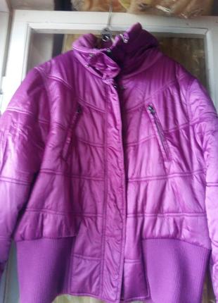 Дута рожева куртка з манжетами units 461 фото