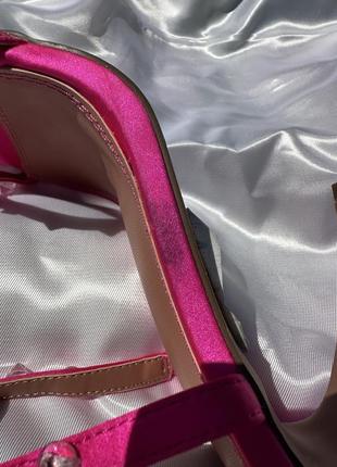Розові босоніжки от asos8 фото