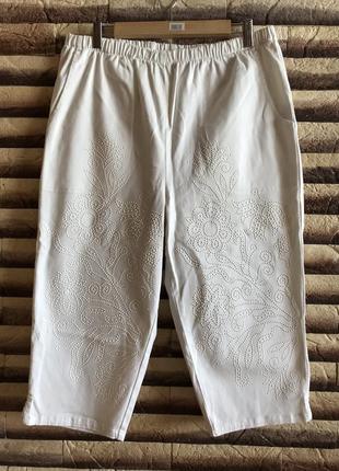 Коттоновые бриджи.