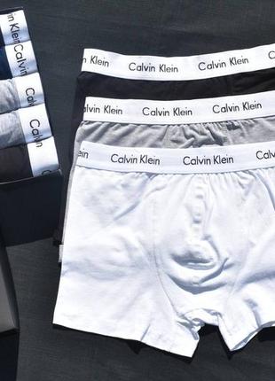 Набір чоловічих трусів calvin klein3 фото