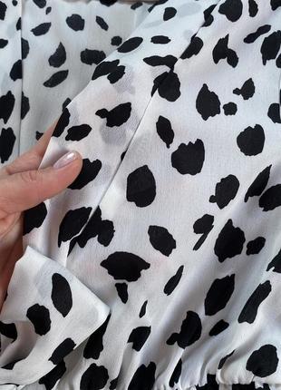 Блуза з відкритим декольте жіноча, блуза з баском жіноча5 фото