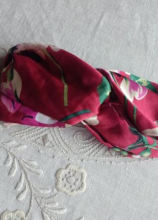 Розовая пляжная повязка, аксессуары для волос, чалма, повязка на голову тюрбан1 фото