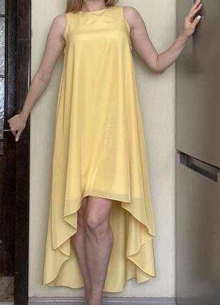 Сукня літня яскрава жовта, нова6 фото
