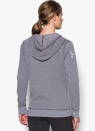 Жіноче оригінальне  флісове худі/толстовка/кофта  under armour una  з капюшоном2 фото