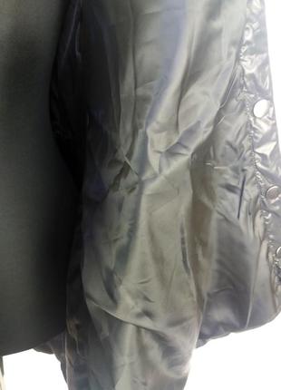 Женская куртка демисезонная boruoss. черный цвет.7 фото