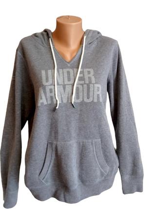 Жіноче оригінальне  флісове худі/толстовка/кофта  under armour una  з капюшоном7 фото