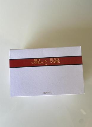 Набор парфюма zara red vanilla +black amber