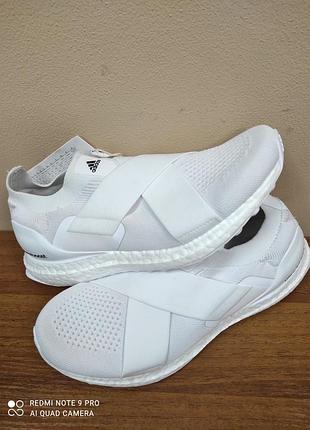 Оригинальный 100% кроссовки adidas ultra boost slip-on dna white acid orange (w) (gx5083) stock_brand_ua_ 0664537924