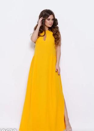 Плаття для жінок колір жовтий розмір s fi_000103