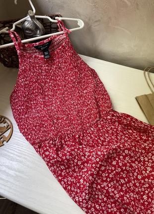 Нежное платье сарафан new look 11-12 лет (152 см)