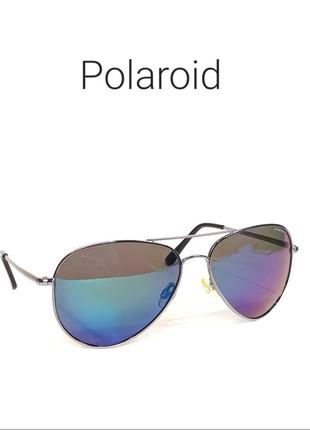 Солнцезащитные очки polaroid aviator blue green mirror оригинал