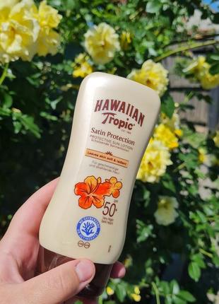 Hawaiian tropic satin protection spf50+